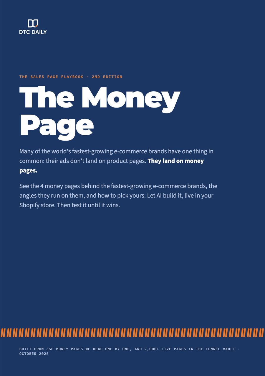 The Money Page playbook cover